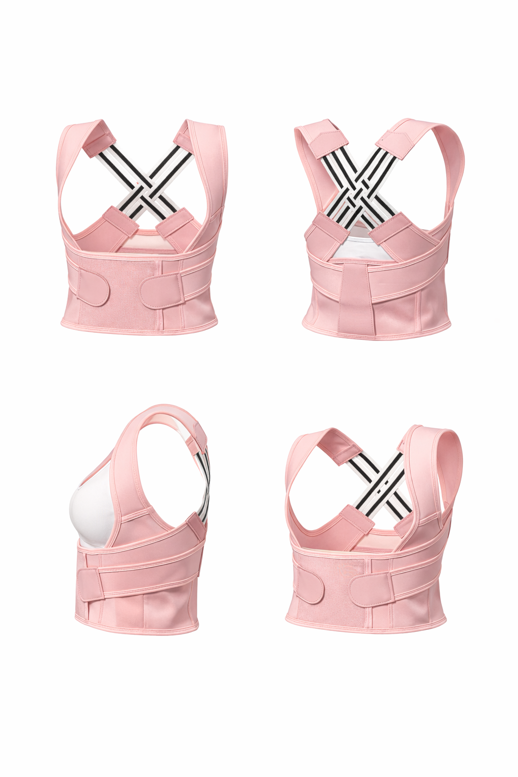 Correcteur de Posture Dorsale à thérapie Magnétique - Ajustable pour femmes